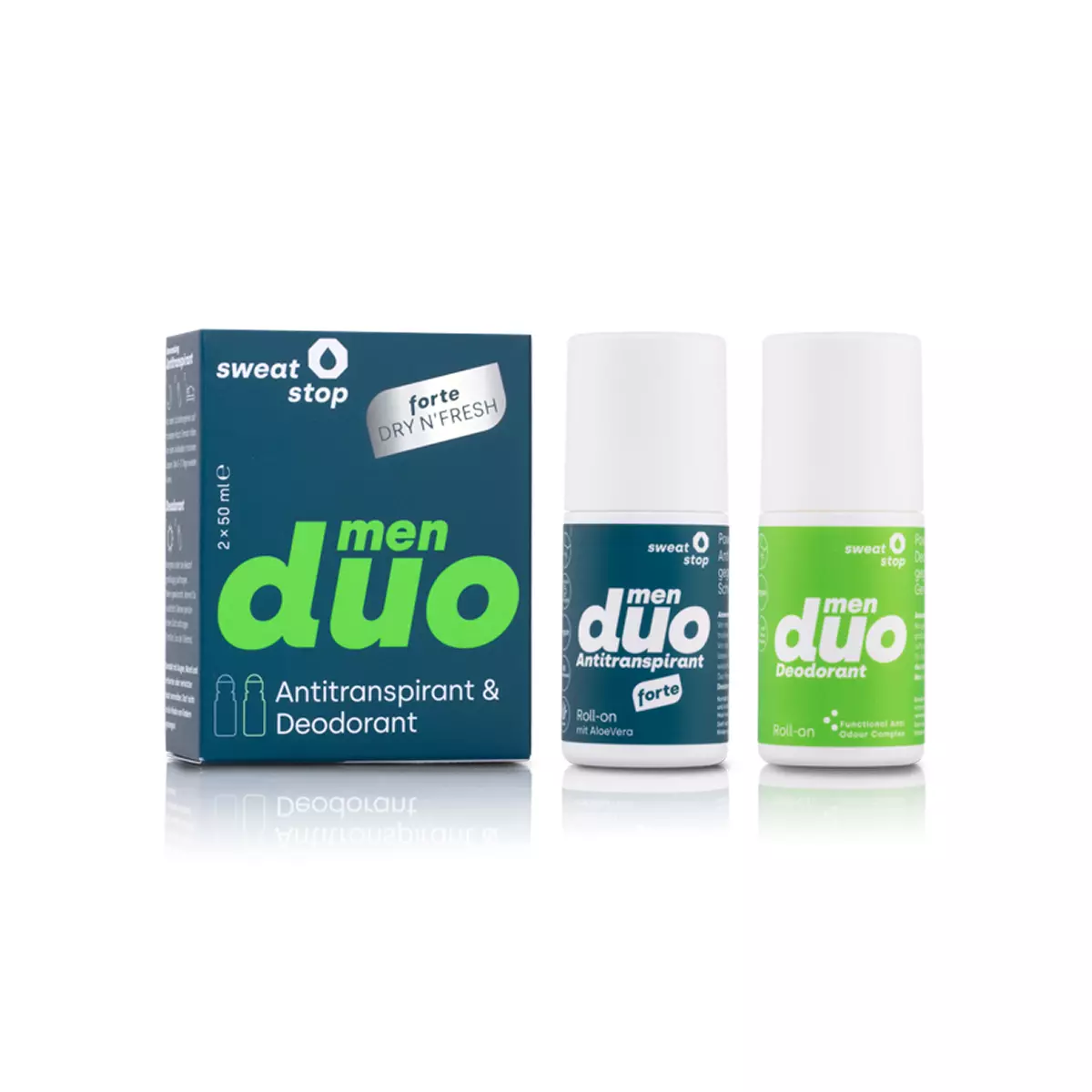 SweatStop® Duo Men DRY N'FRESH Coffret antitranspirant & déo