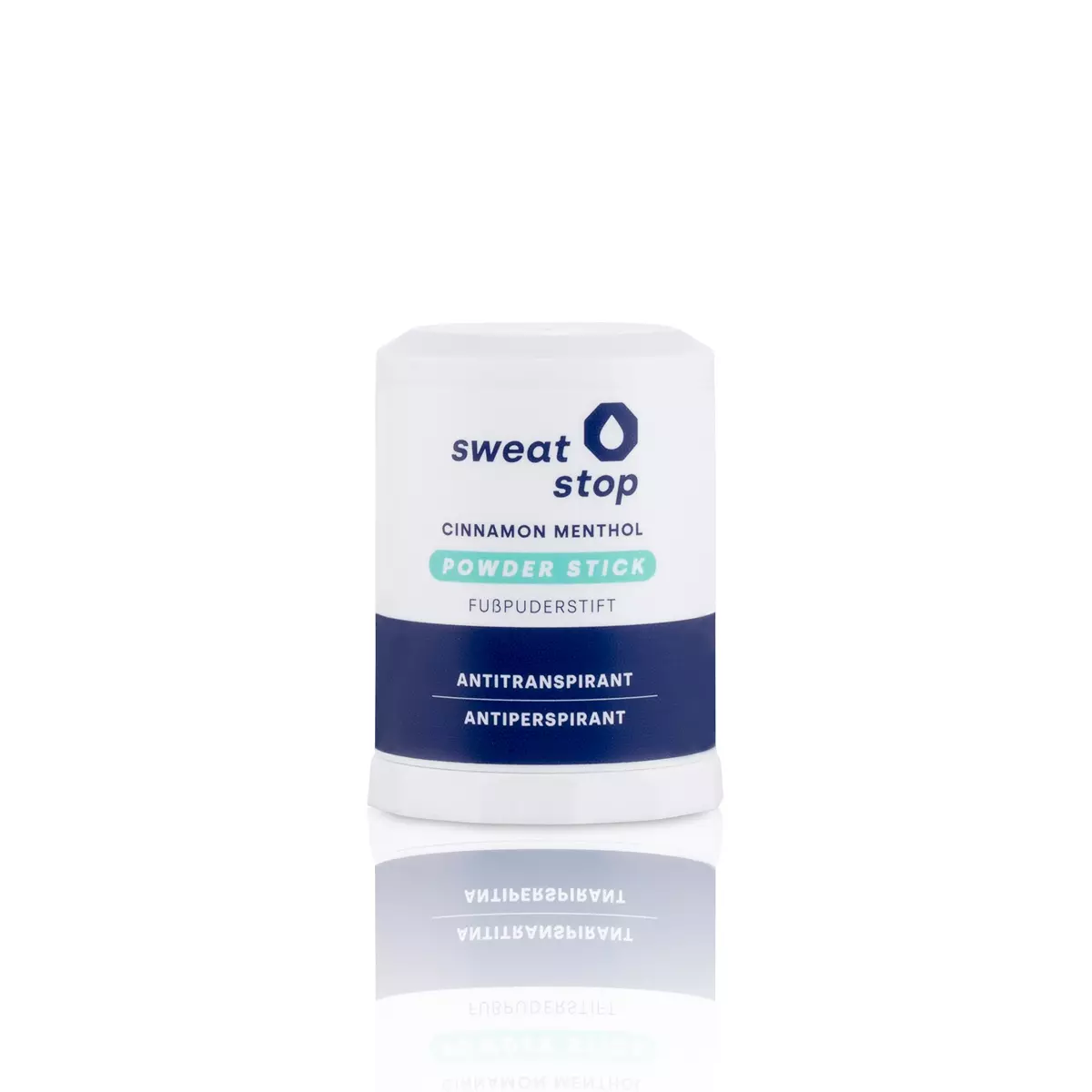 SweatStop® poudre pour les pieds en bâton à la cannelle et au menthol - 60 g