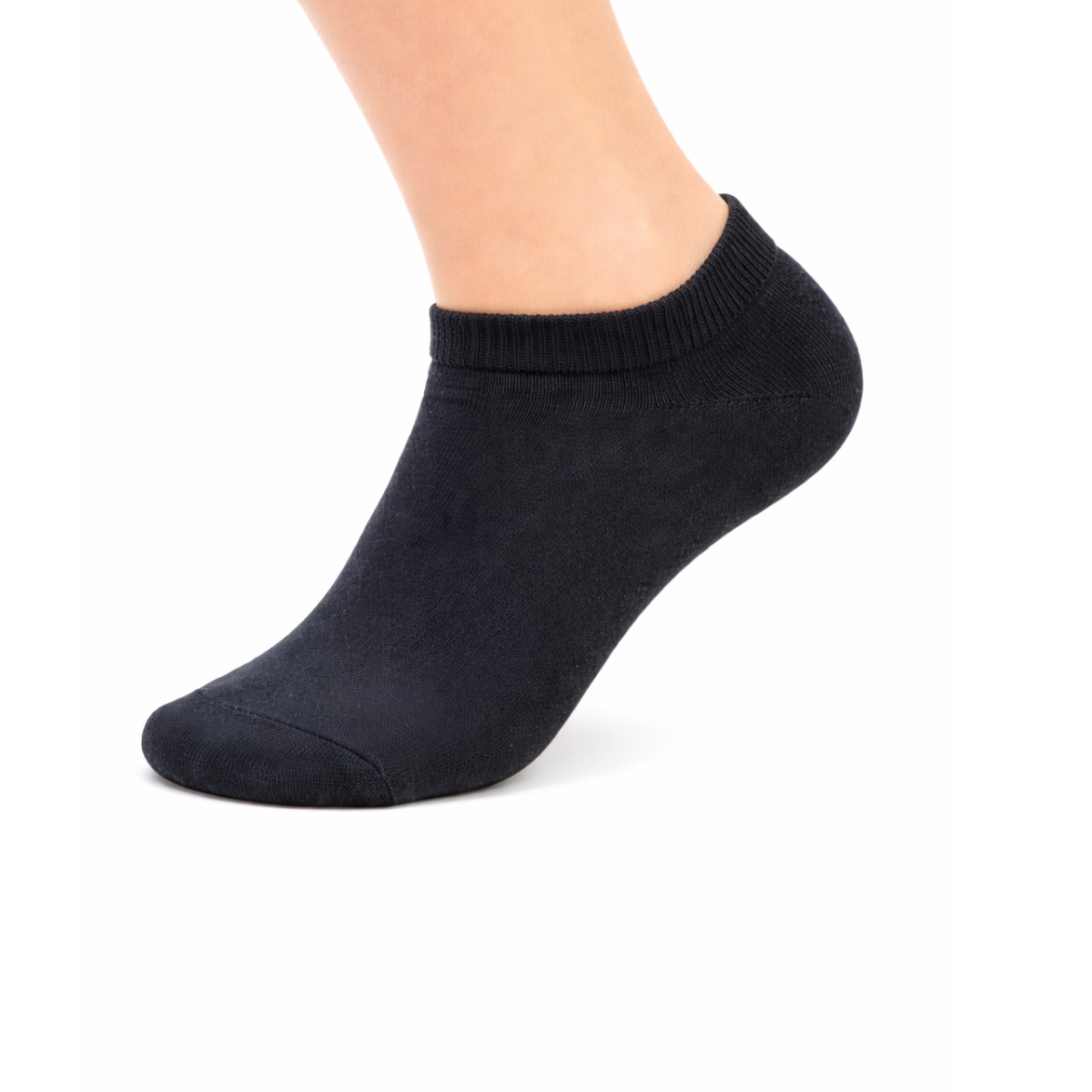 SweatStop® Chaussettes basses Silver-Fresh, noires - 1 paire